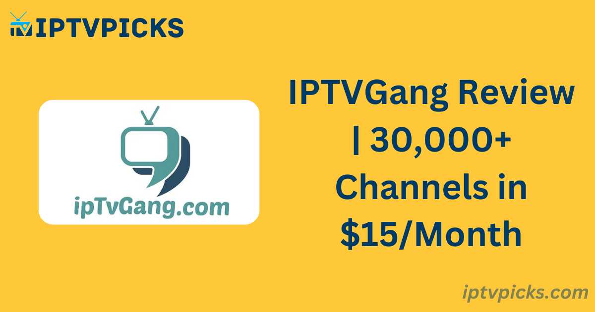 IPTVGang Review