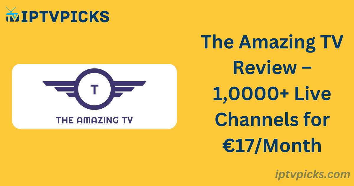 Amazing TV Review