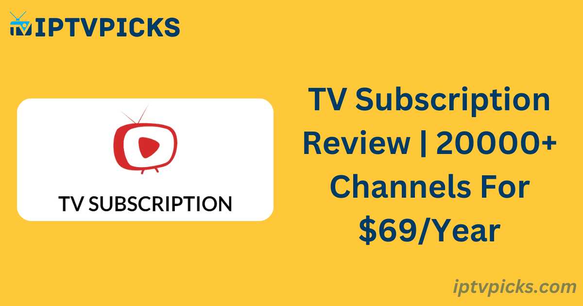 TV Subscription