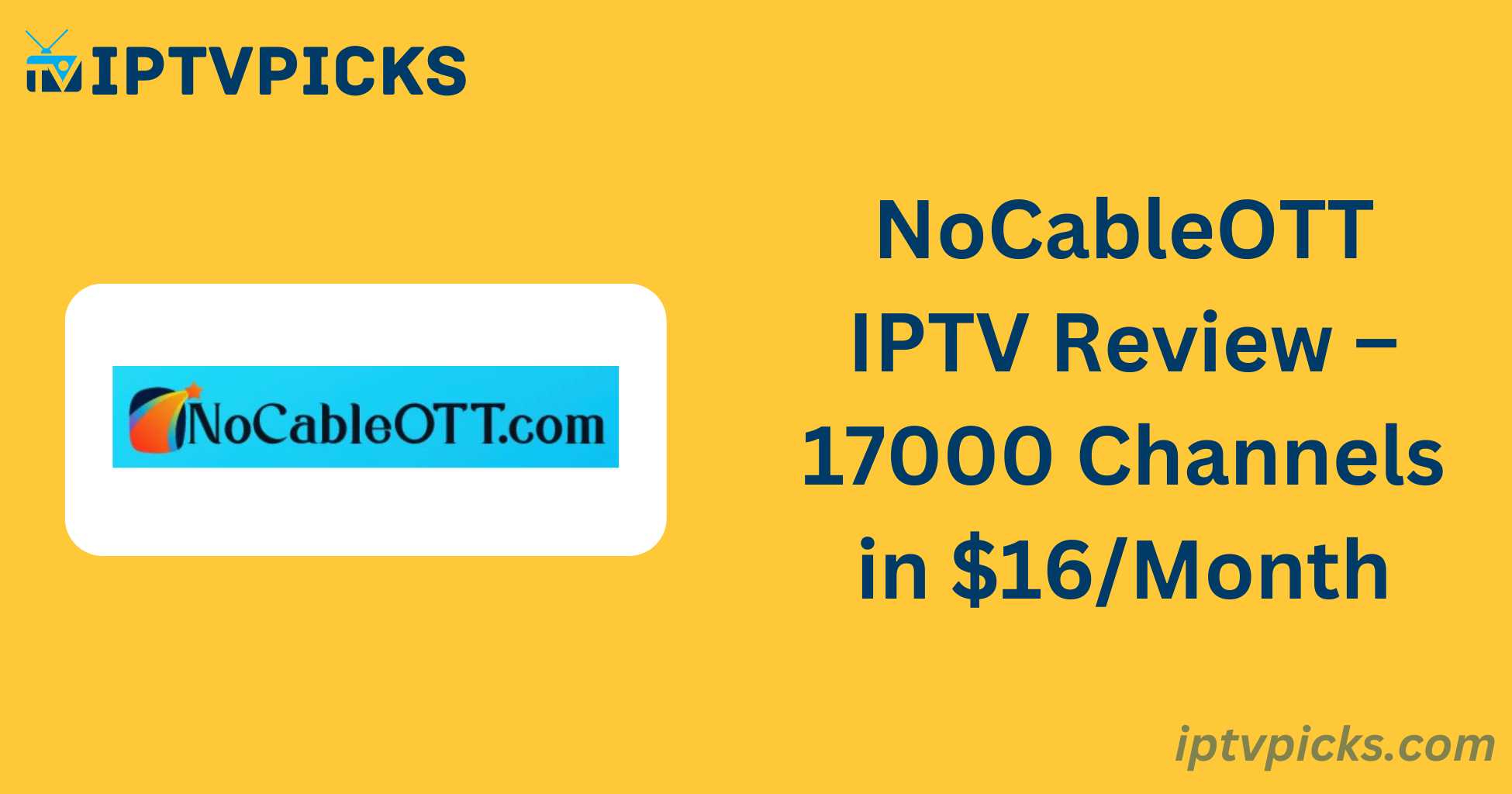 NoCableOTT IPTV