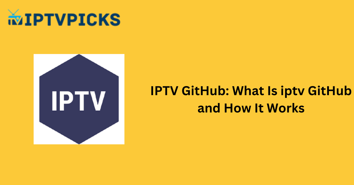 what is iptv github