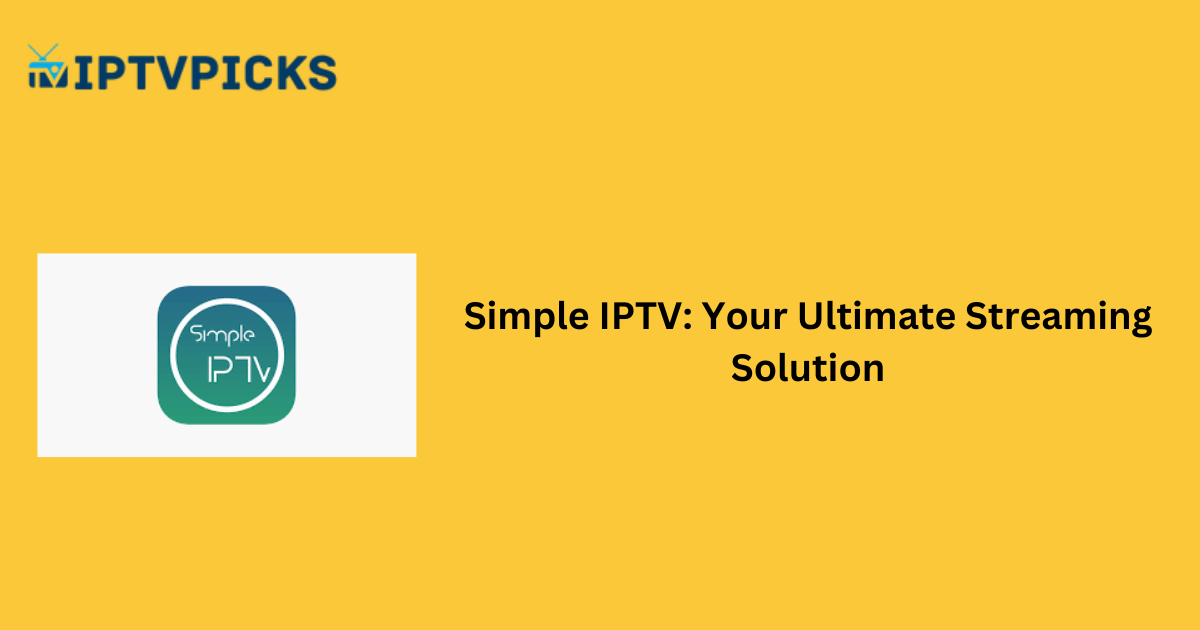 Simple IPTV