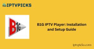 B1G IPTV Player: Installation and Setup Guide